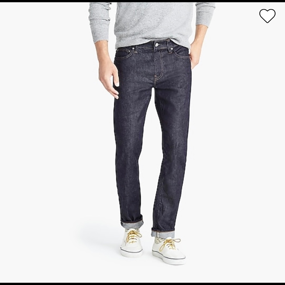 J. Crew Mens 484 Slim Fit Jeans